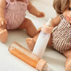 Duo de biberons magiques pour poupée