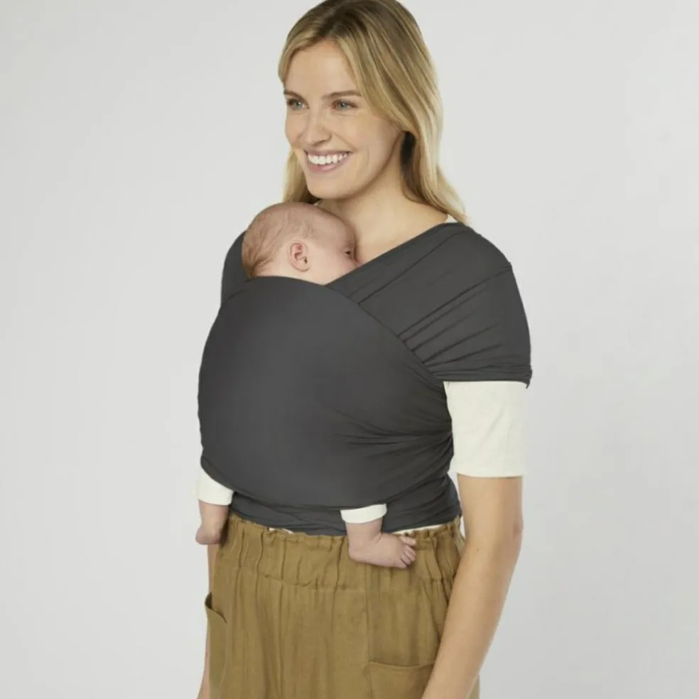 Echarpe de portage Aura Knit Soft Black