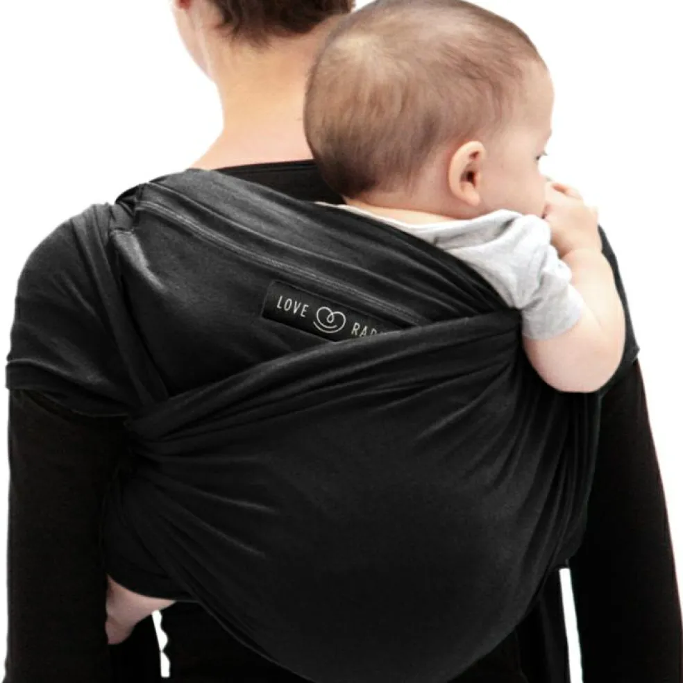 Echarpe de portage L'Originale noire poche noire