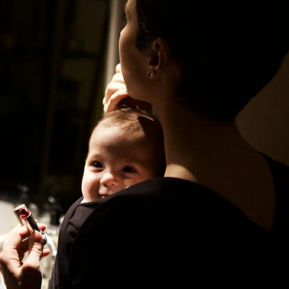 Echarpe de portage L'Originale noire poche noire