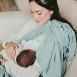 Echarpe de portage My sling jersey sans nœud Tilleul