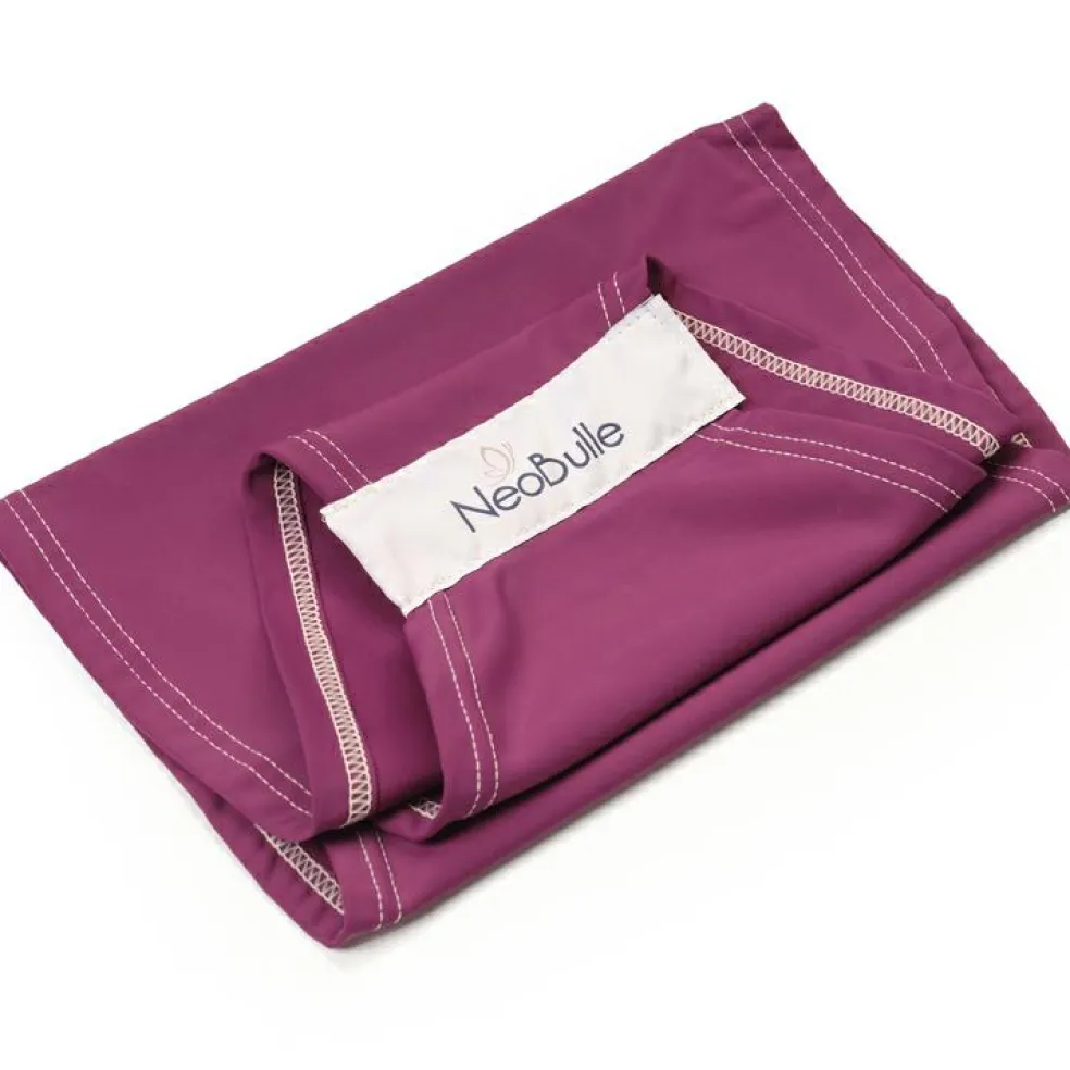 Echarpe de portage pour activité aquatique Aquabulle prune (taille L 42-44)