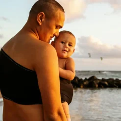 Echarpe de portage pour activité aquatique Aquabulle noir (taille L 42-44)