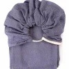 Echarpe de portage Sling sans noeud tissé en coton bio bleu cobalt