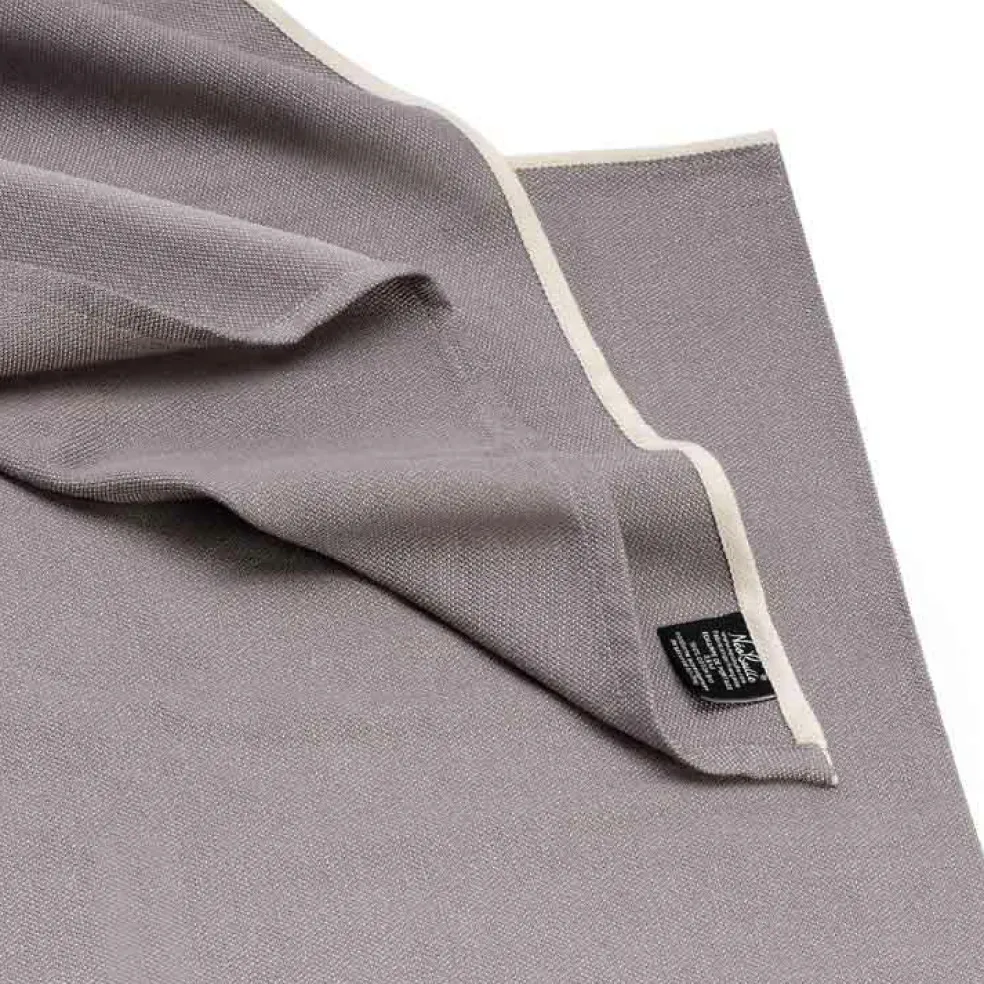 Echarpe de portage tissée en coton bio gris vintage (4,60 m)