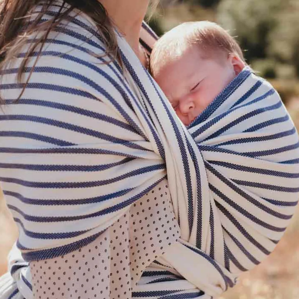 Echarpe de portage tissée en coton bio Malo (4,60 m)
