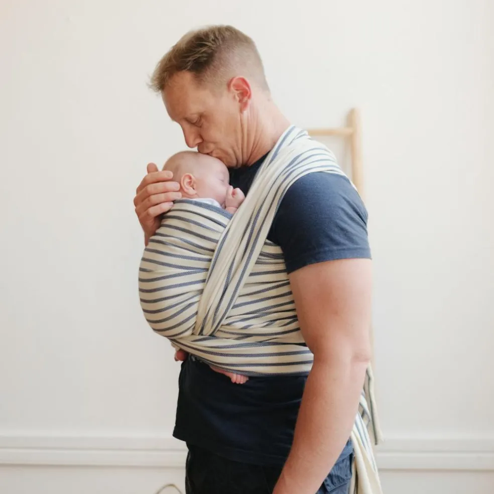 Echarpe de portage tissée en coton bio Malo (4,60 m)