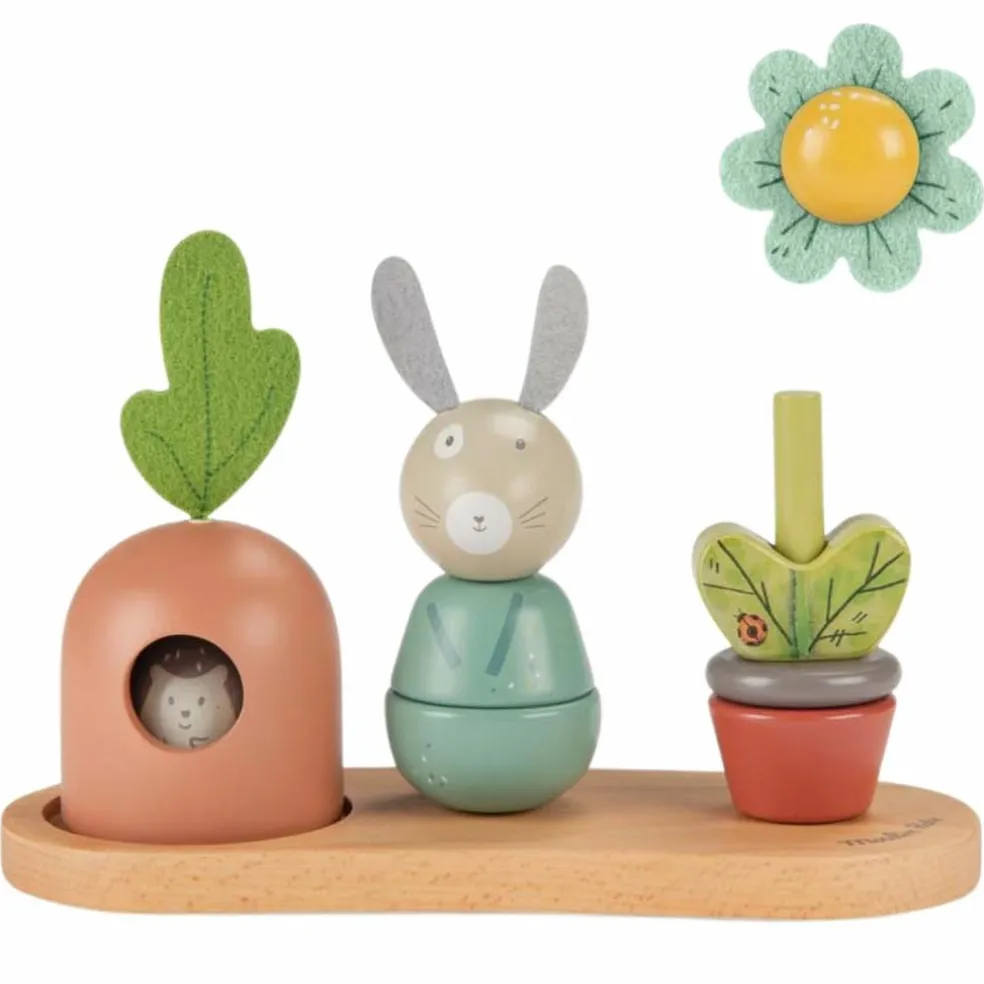 Empilable multi-activités Trois petits lapins