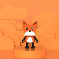 Enceinte dansante Animal Speaker Fox