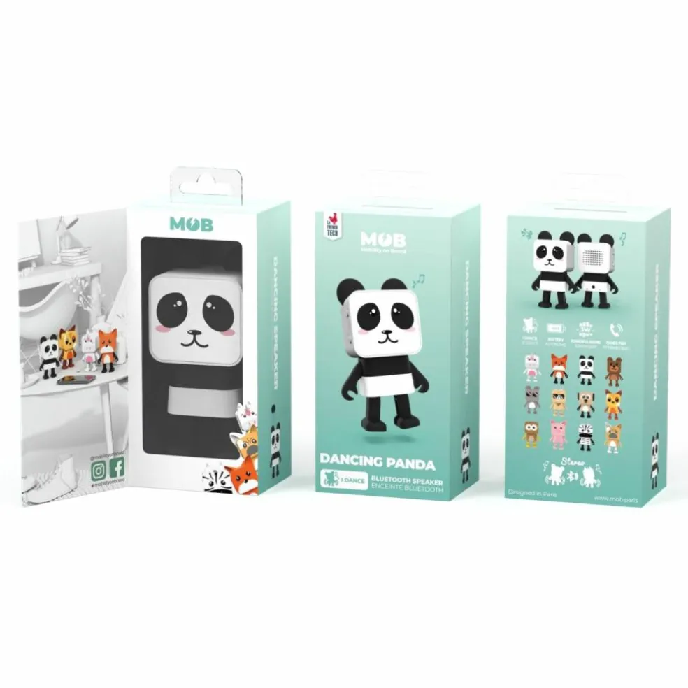 Enceinte dansante Animal Speaker Panda