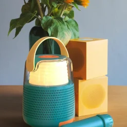 Enceinte karaoké KS Bleue