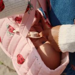 Ensemble couffin + poupée Coccinelle