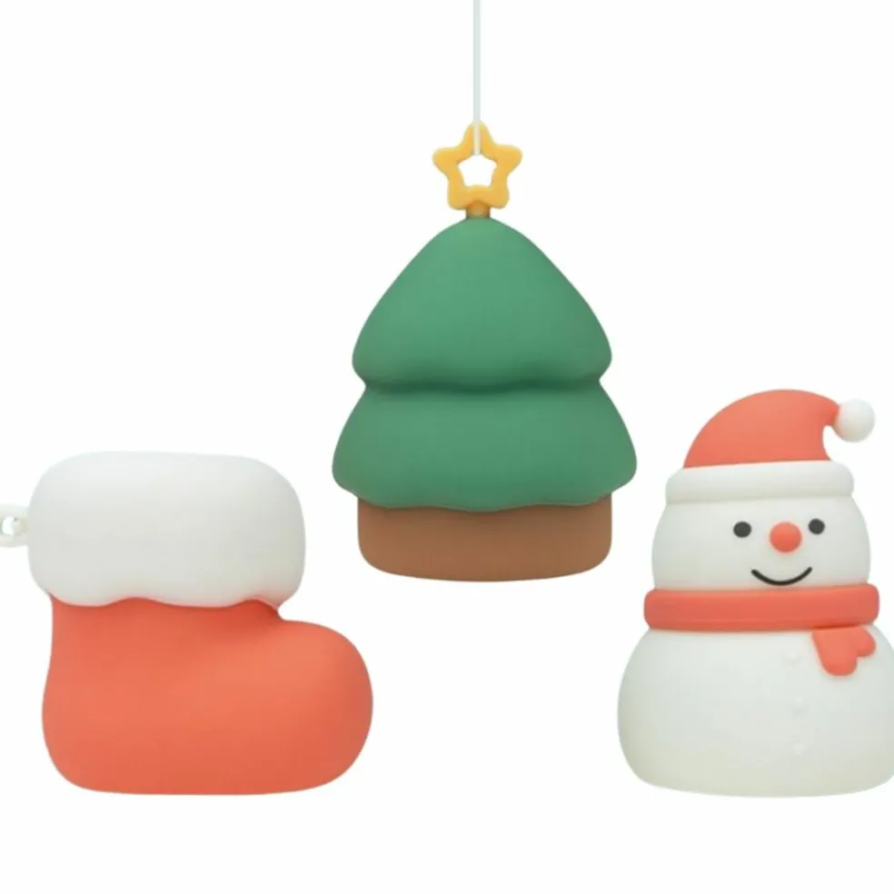 Ensemble de 3 veilleuses Noël