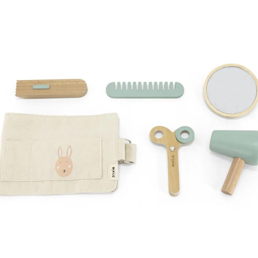 Ensemble de coiffeur en bois All animals