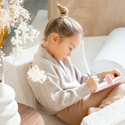 Ensemble de jeu arc-en-ciel Marshmallow velours côtelé