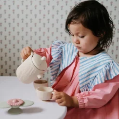 Ensemble de jeu Thé en silicone Shifting Sand (4 pièces)