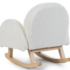 Fauteuil à bascule enfant Teddy écru