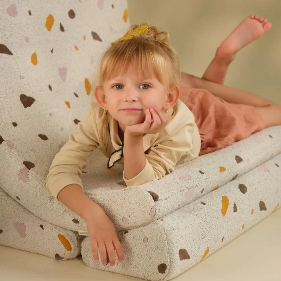 Fauteuil Moon Terrazzo Marble