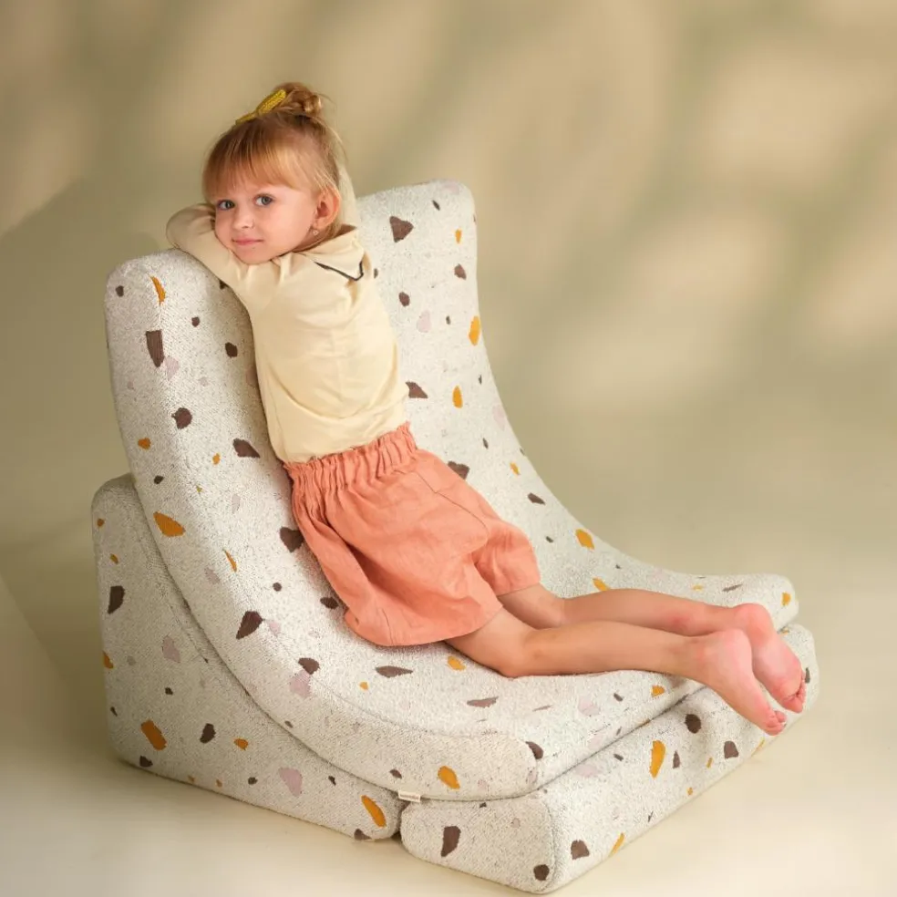 Fauteuil Moon Terrazzo Marble