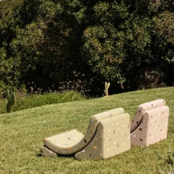 Fauteuil Moon Terrazzo Moss