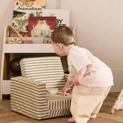 Fauteuil pliable Rayé