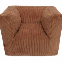 Fauteuil pouf Corduroy Caramel