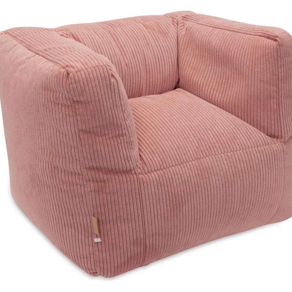Fauteuil pouf Corduroy Wild Rose