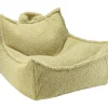Fauteuil pouf Matcha molletonné