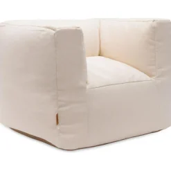 Fauteuil pouf Twill Natural