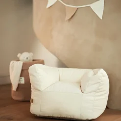 Fauteuil pouf Twill Natural