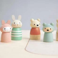 Figurines Famille de lapin