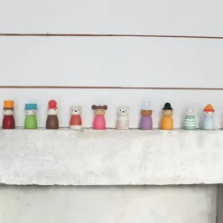 Figurines Famille de lapin