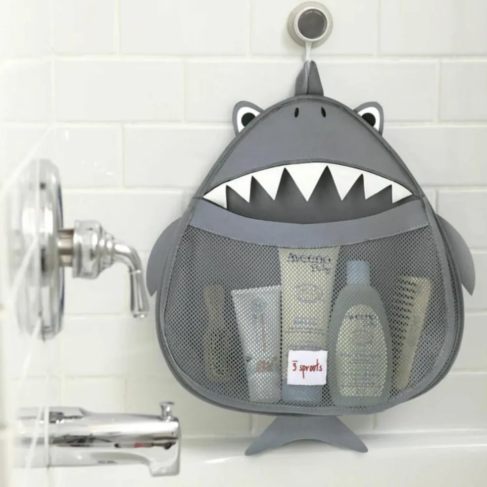 Filet de rangement jouets de bain Requin