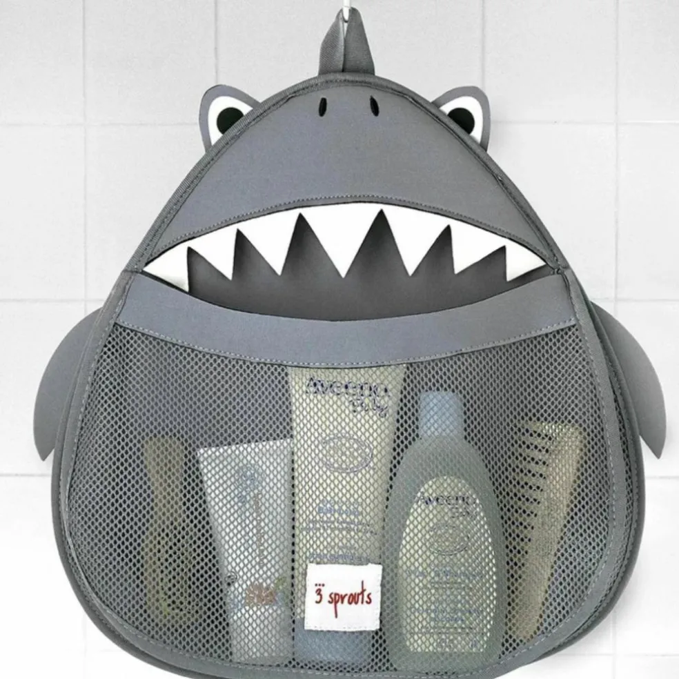 Filet de rangement jouets de bain Requin