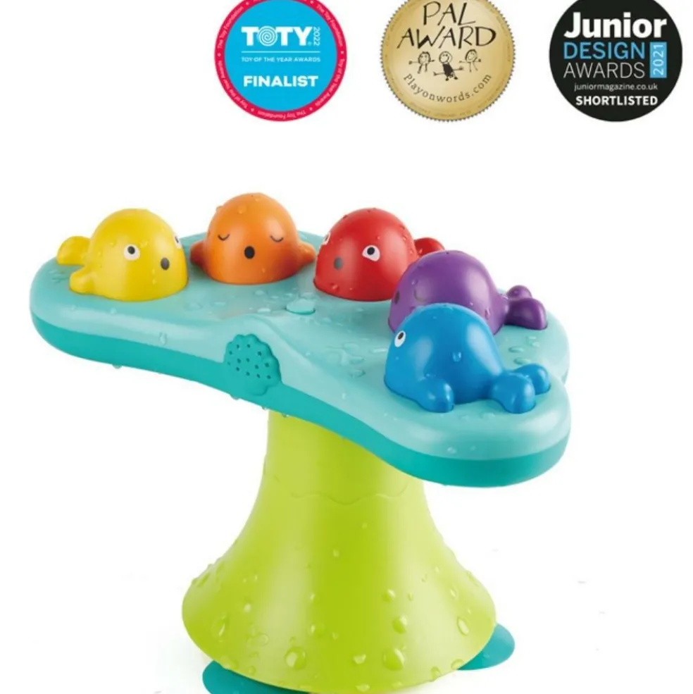 Fontaine de bain musicale Baleine