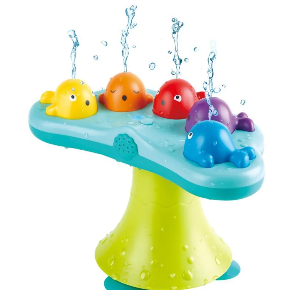 Fontaine de bain musicale Baleine