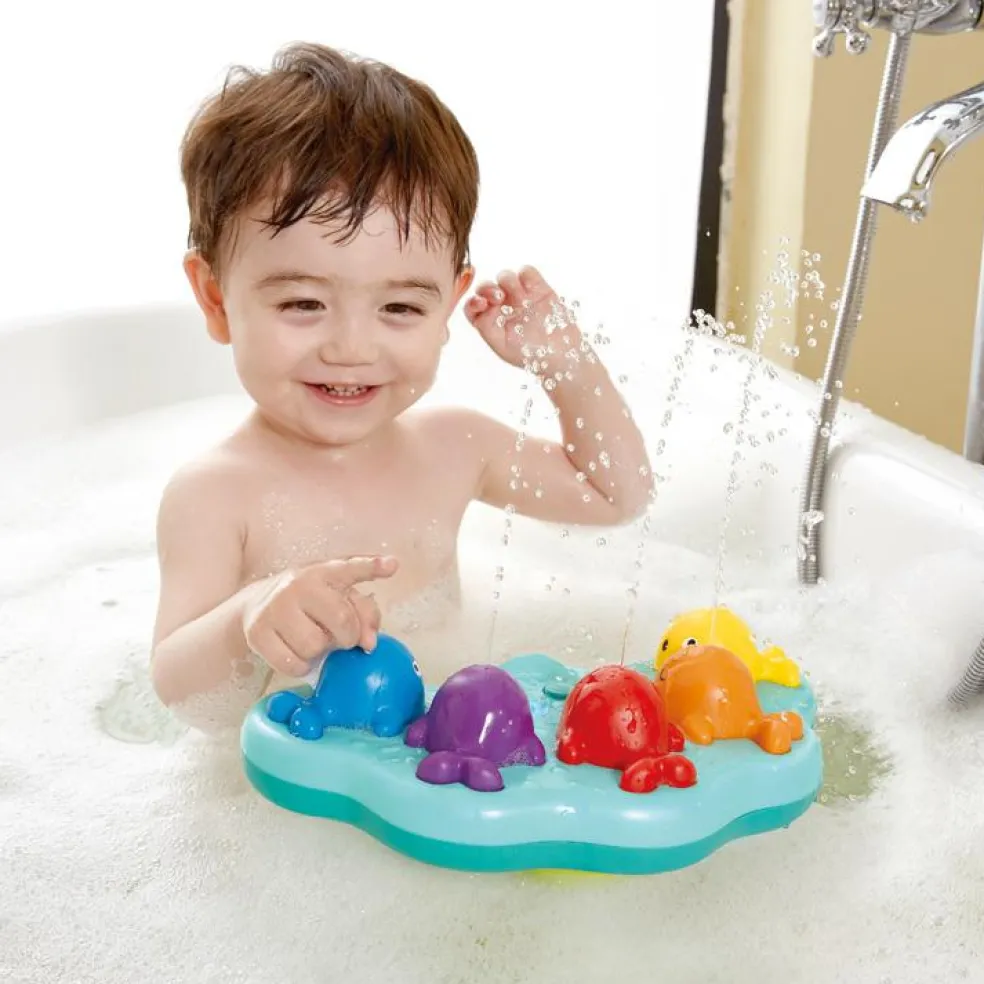 Fontaine de bain musicale Baleine