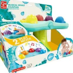 Fontaine de bain musicale Baleine
