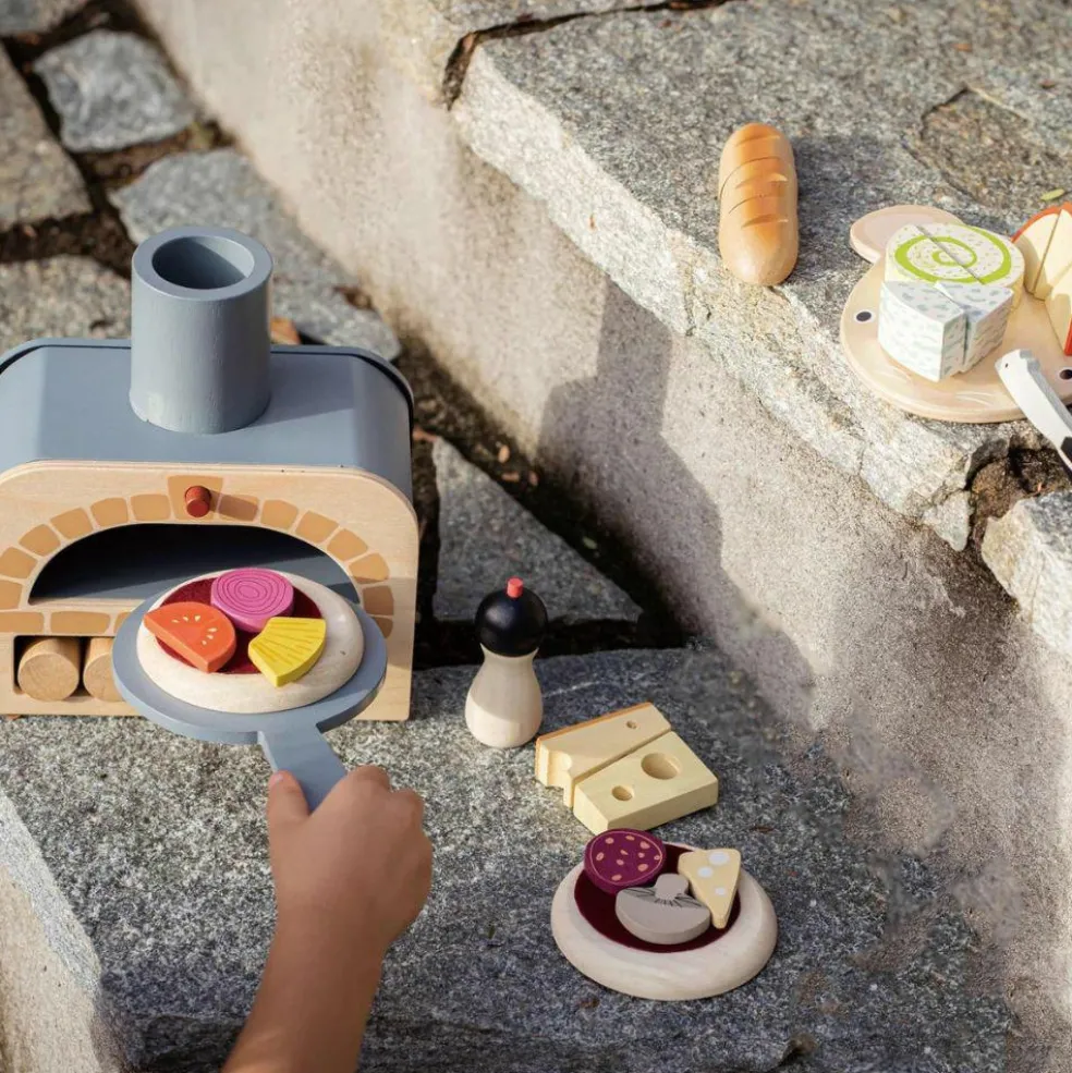 Four à pizza en bois