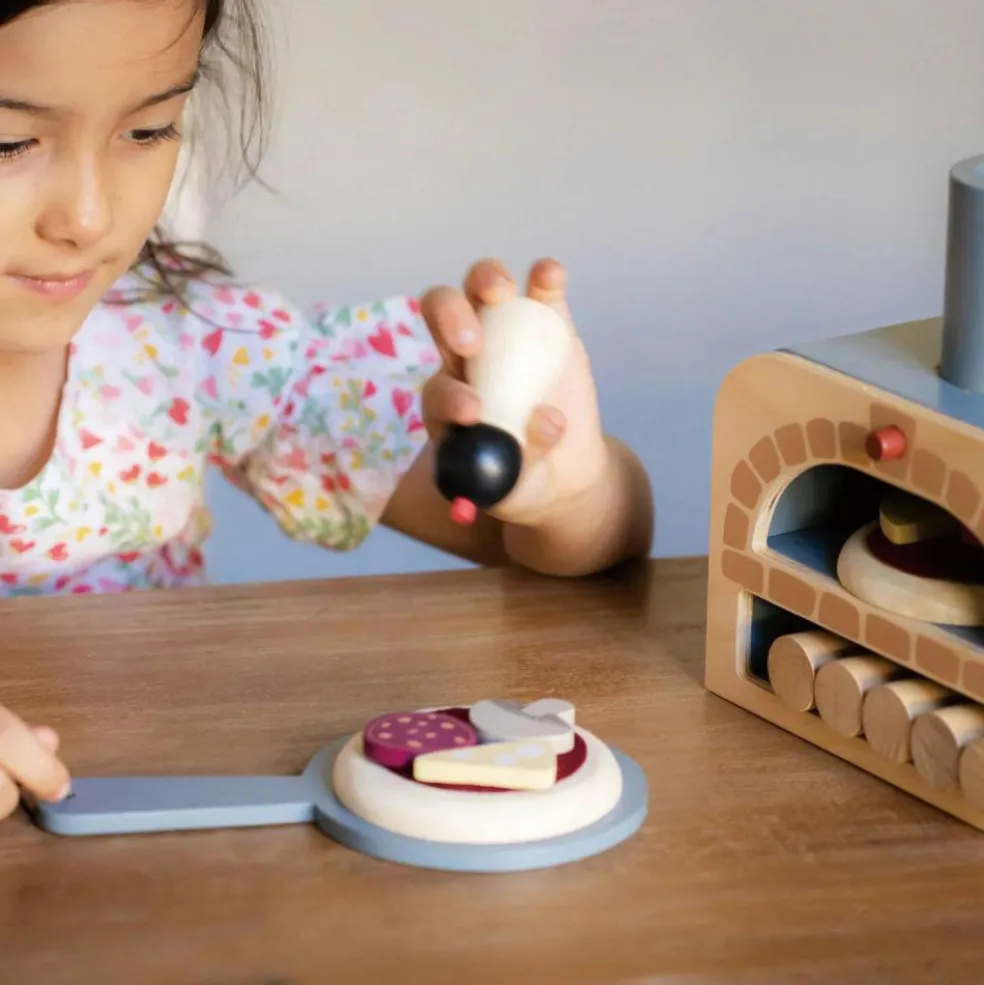 Four à pizza en bois