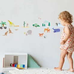 Frise adhésive Autour du monde (5 m)