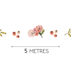 Frise adhésive Fleurs printanières (5 m)