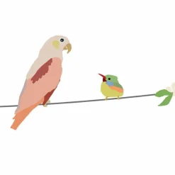 Frise adhésive With the birds (5 m)