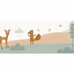 Frise papier peint Edgar le Renard