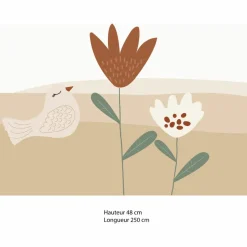 Frise papier peint Lili Rose