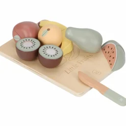 Fruits à découper en bois