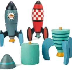 Fusées à construire en bois