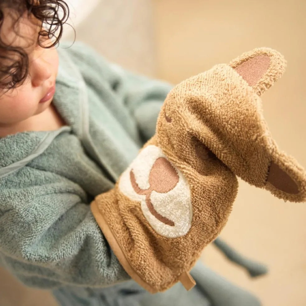 Gant de toilette en éponge Jungle Jambo Cheetah