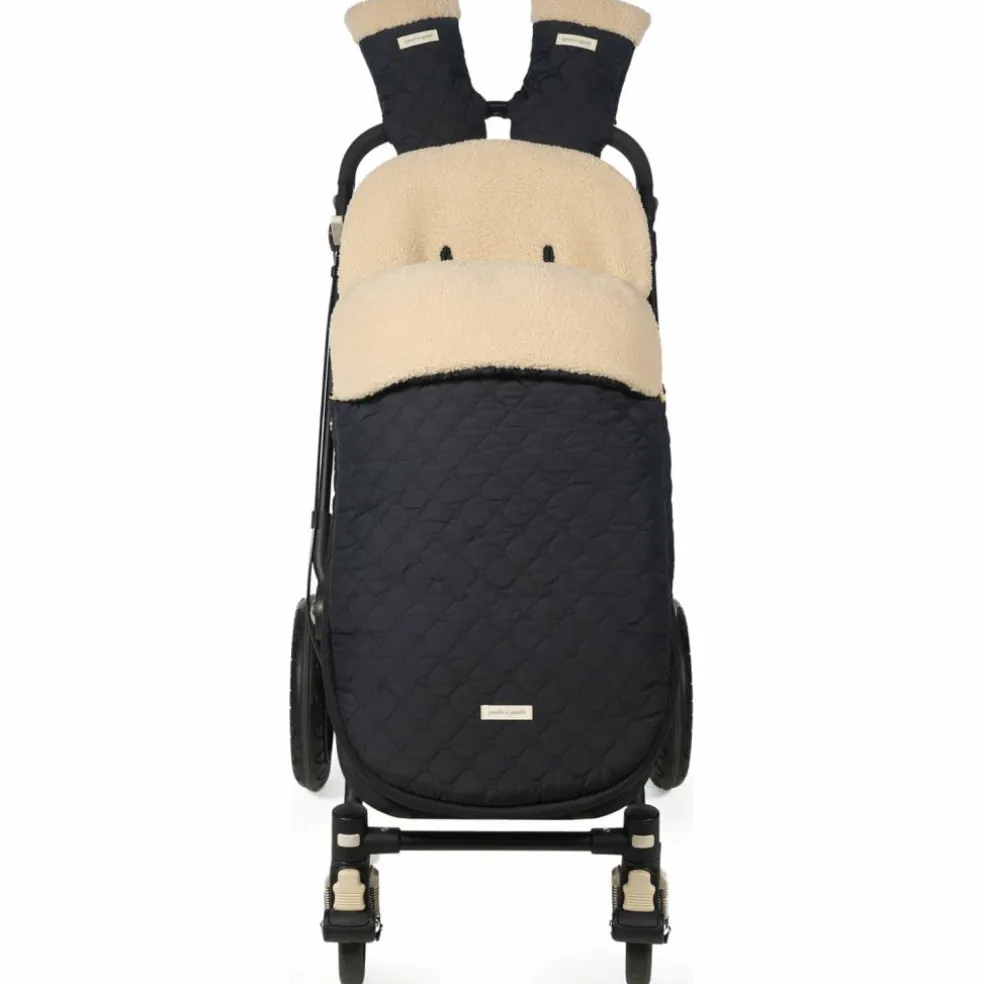 Gants de poussette Paddington Noir