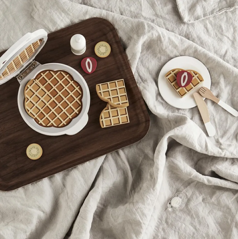 Gaufrier en bois Kid's Hub